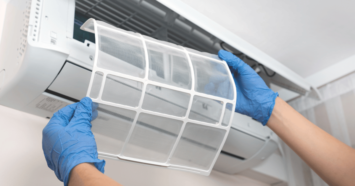 prevent bugs from coming through air conditioner