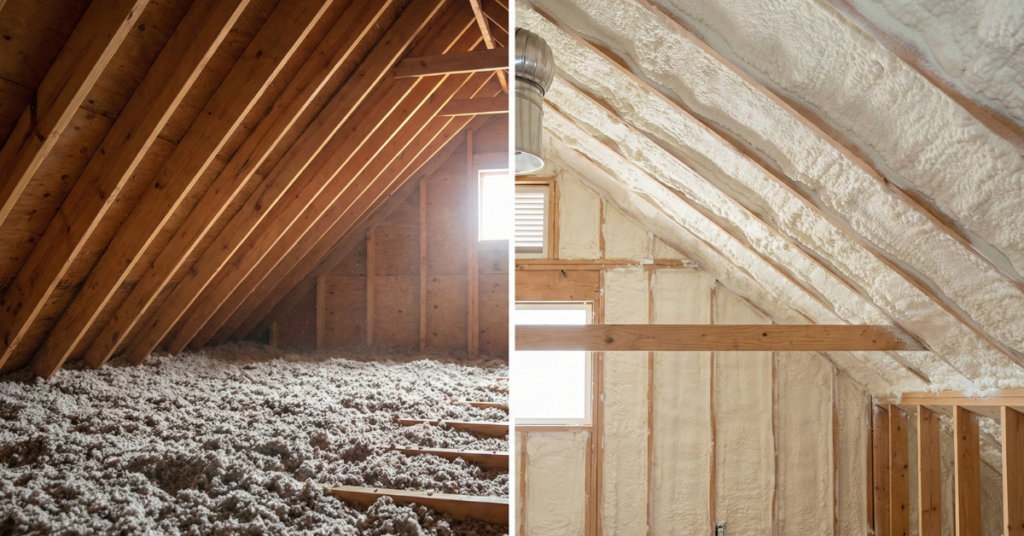 Blown-In vs Spray Foam Insulation Cost Comparison