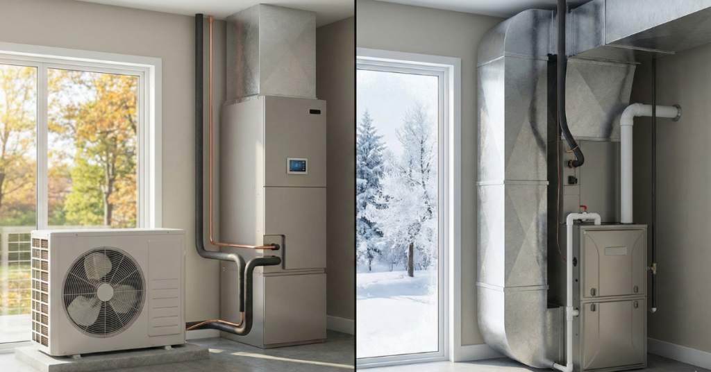 Dual Fuel Heat Pump Vs Gas Furnace